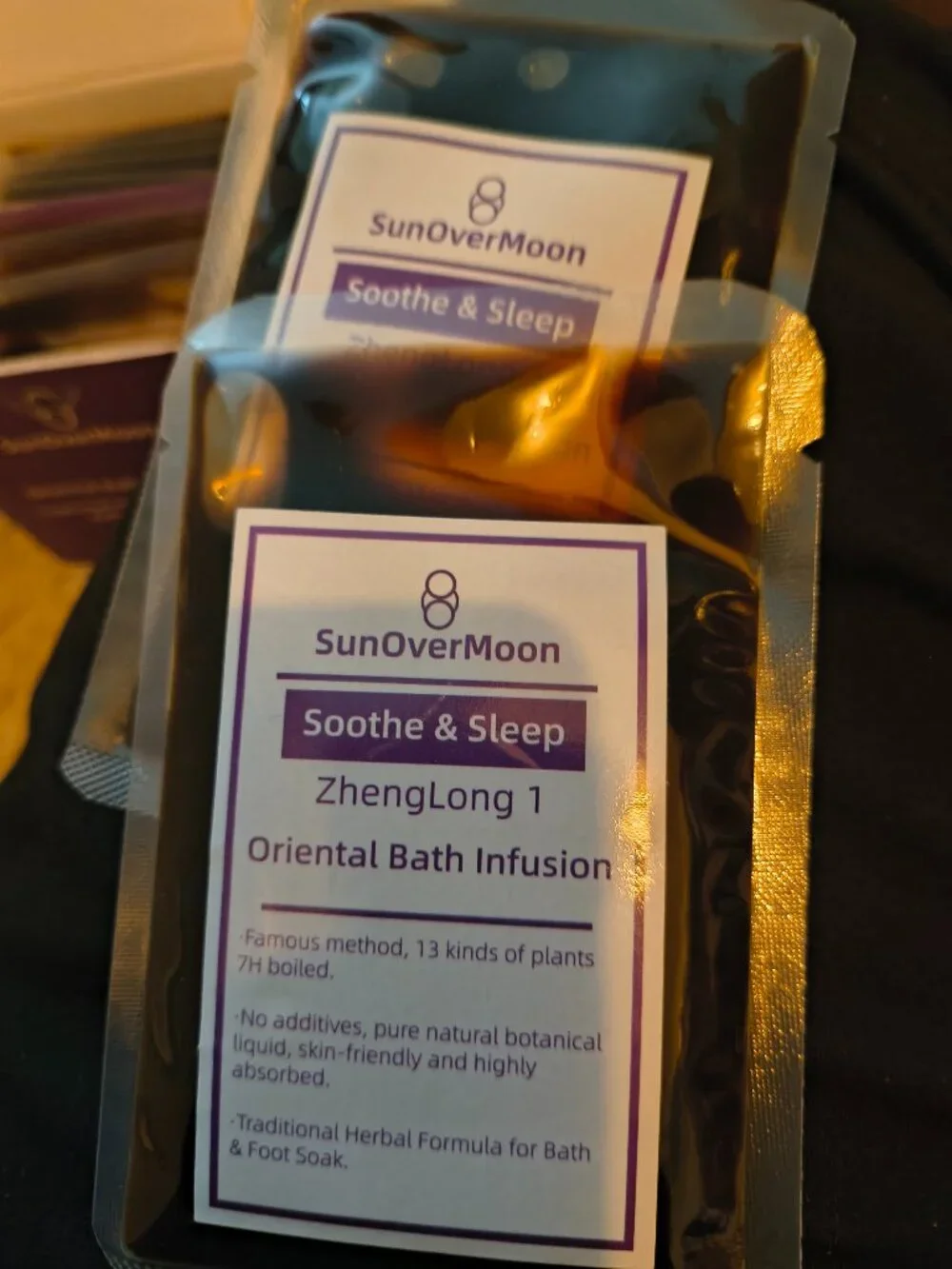 SunOverMoon Oriental Bath Infusion Soothe & Sleep ZhengLong DEADSTOCK